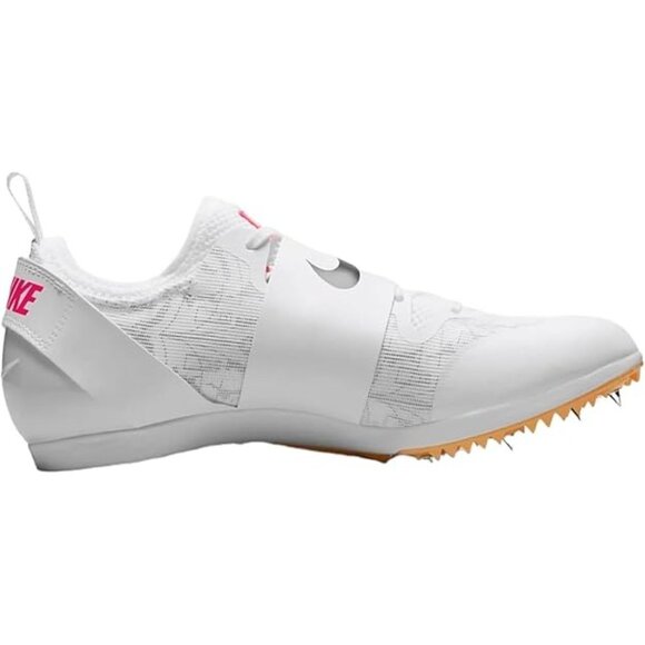 Nike Mens Pole Vault Elite Track Field Jumping Spikes AA1204-101 White Size 15 - Picture 3 of 6